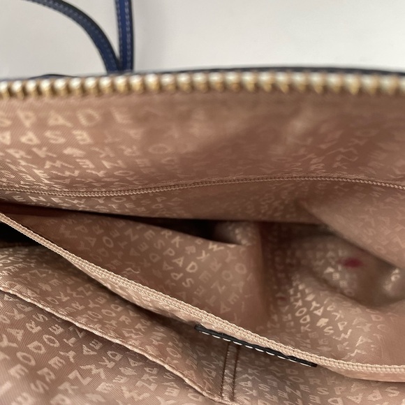 Kate spade wellesly rachelle royal blue and cream - Picture 4 of 7